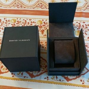 Two David Yurman Bracelet Boxes